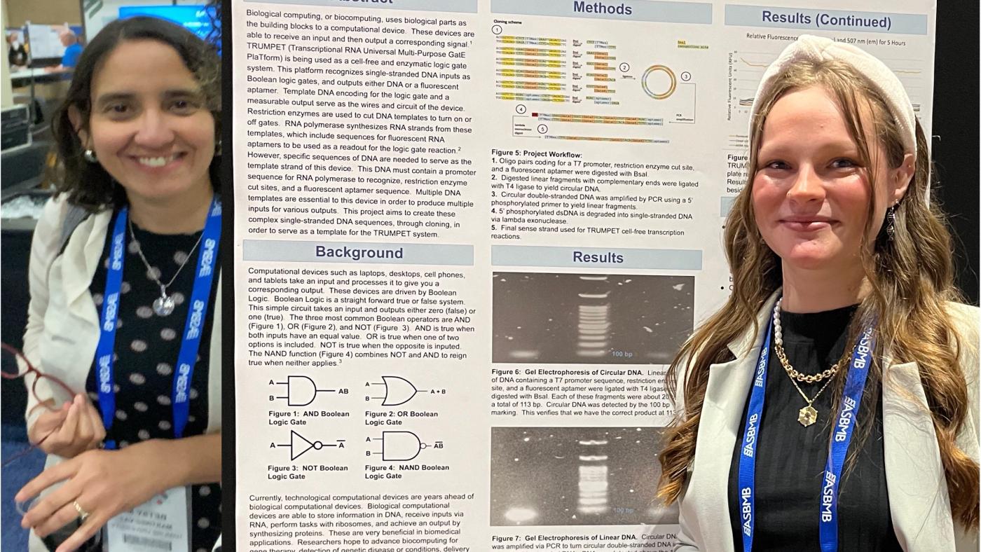 Professor, student, present at ASBMB annual meeting Hamline