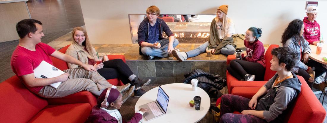 Group of prospective Hamline students, high school