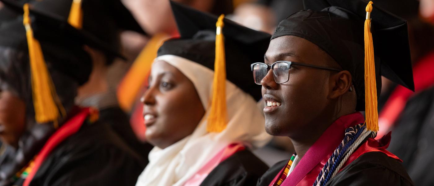 Mohamed Shukri at Commencement