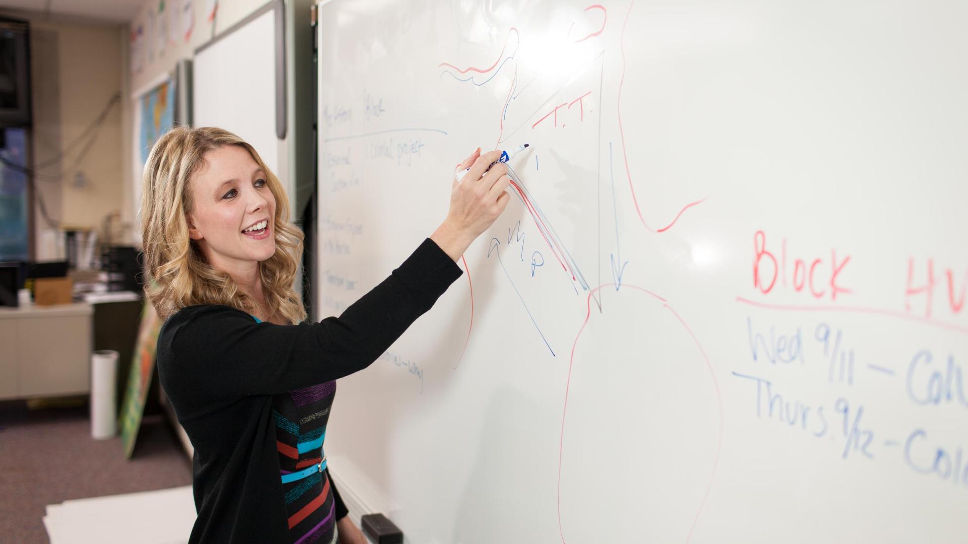 teacher, graduate of Hamline's education and leadership program